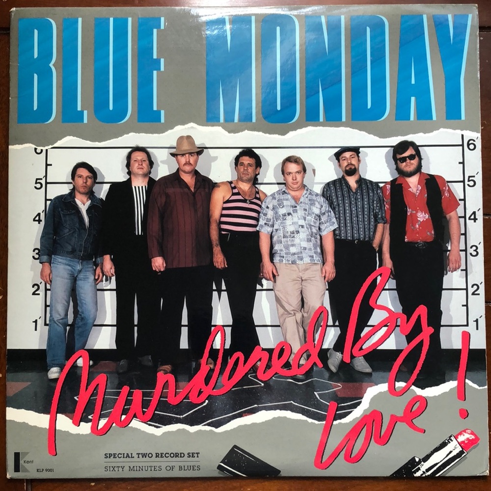 Blue Monday Murdered By Love Double Vinyl Lp Set '86